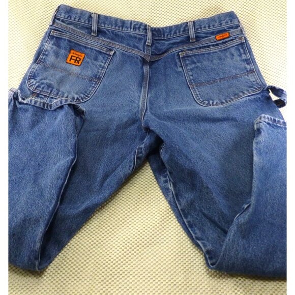 Wrangler Other - Wrangler FR Riggs Workwear Flame-Resistant Mens Jeans 40x30 100% Cotton Denim Bl